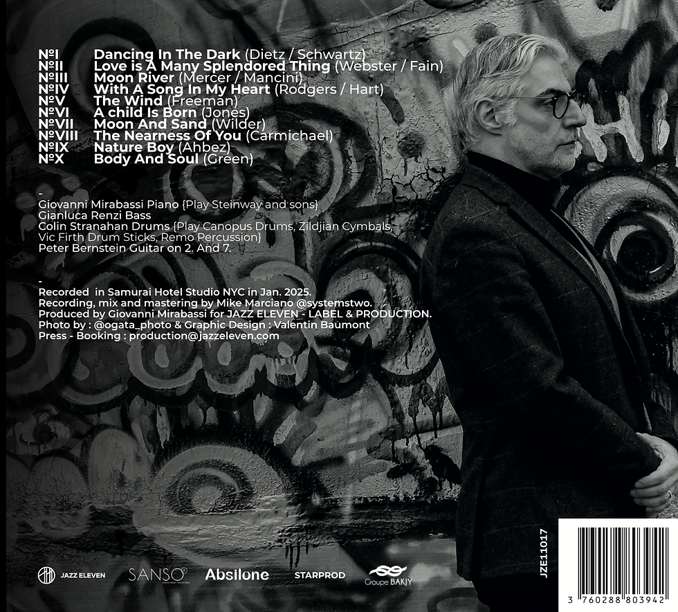 Miniature : [CD] The NYC SESSIONS VOL.1 - Giovanni Mirabassi Trio