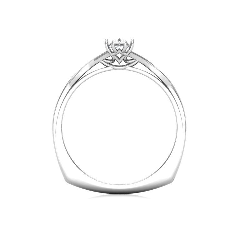 Miniatura: ANELLO SOLITARIO RADIANT