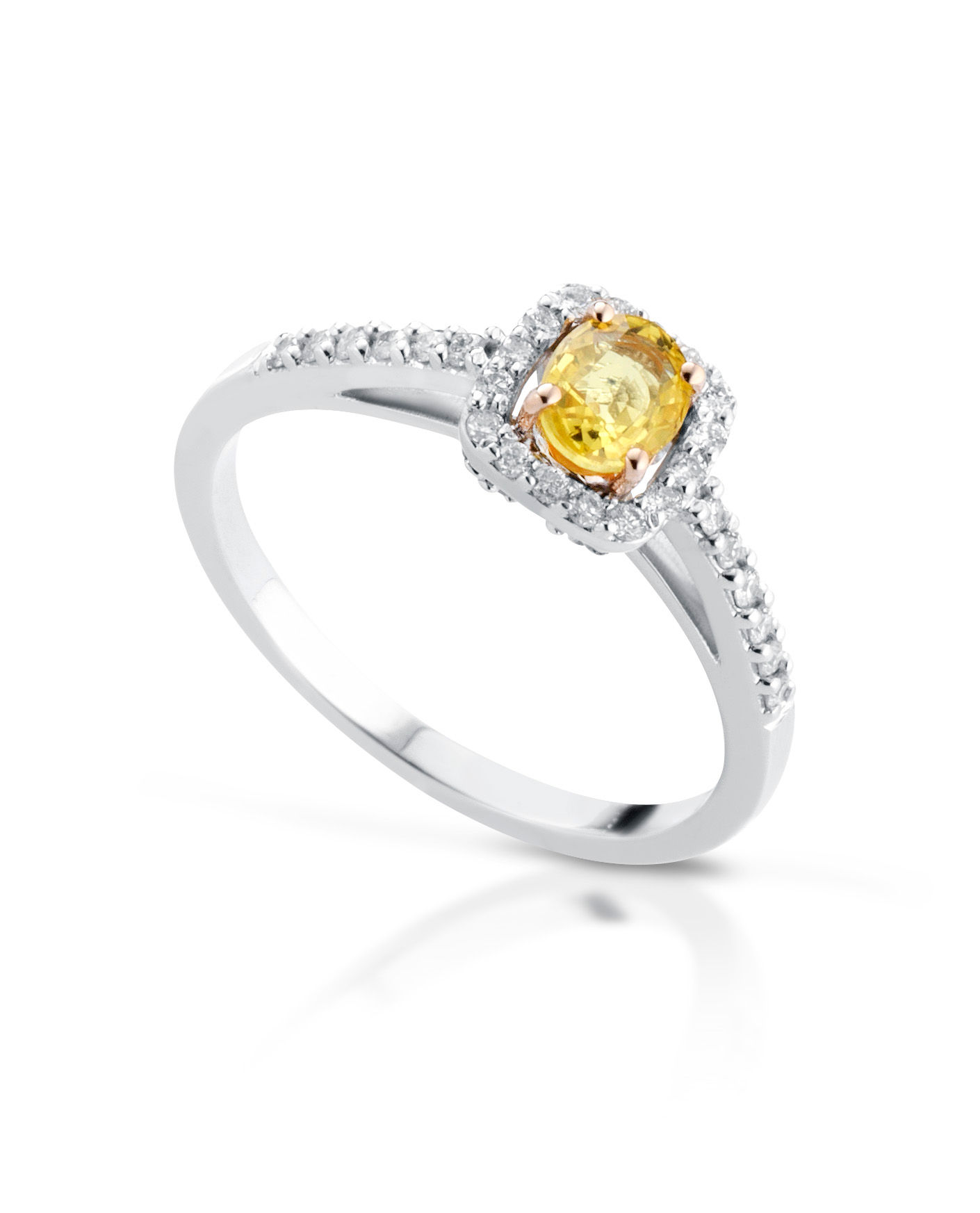 ANELLO CARMEN COLOR ZAFFIRO GIALLO