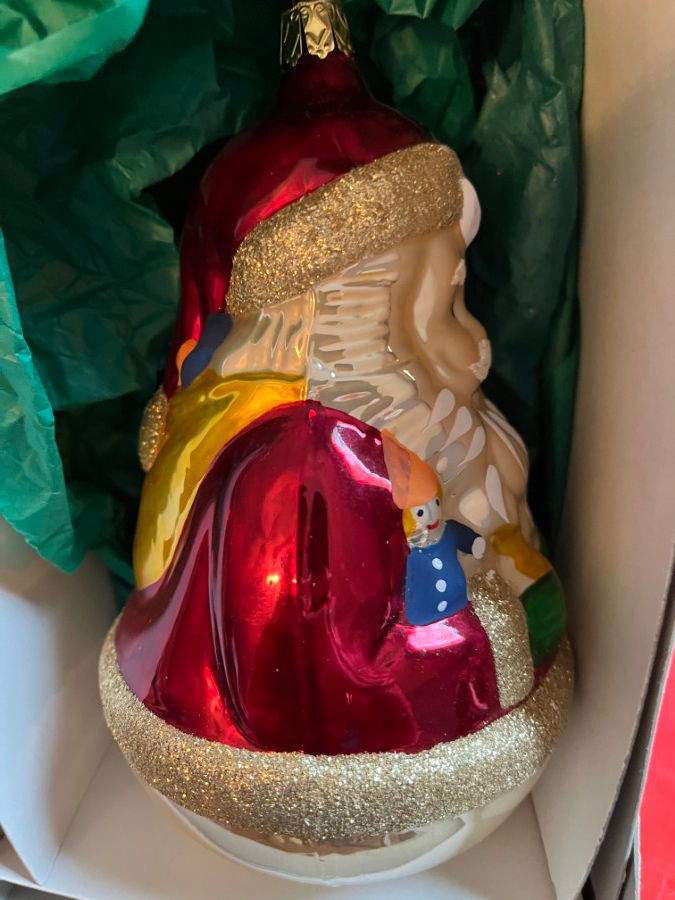 Thumbnail: Old World Ornament  Santa