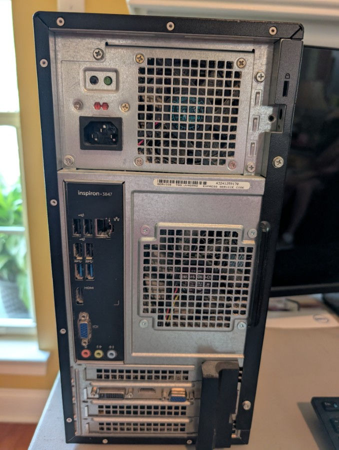Thumbnail: Dell JV4Q942 Computer/Monitor/Speakers/Mouse