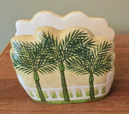 Thumbnail: Pair of Ceramic Napkin Holders