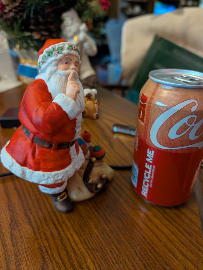 Thumbnail: 1993 Avon Santa Figurine