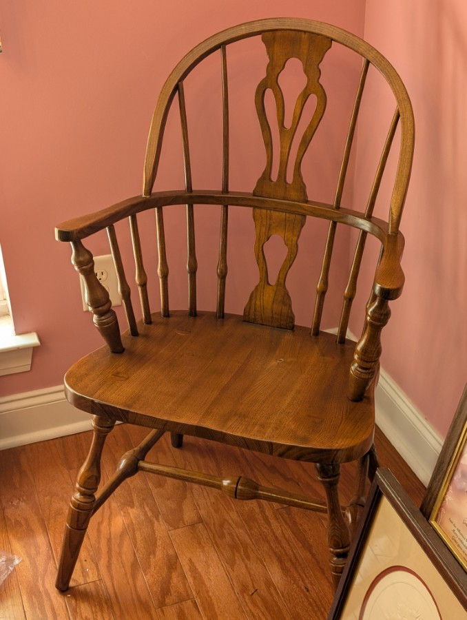 Thumbnail: Pennsylvania House Dining Room Table and Chairs