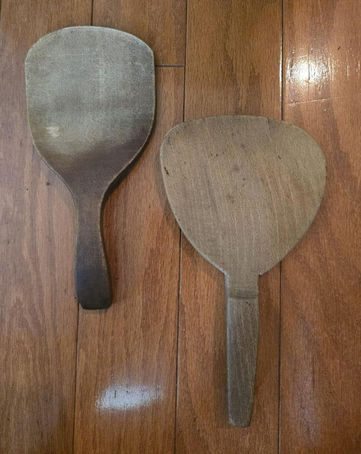 Thumbnail: Group of Old Wooden Kitchen Tools