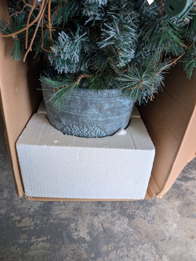 Thumbnail: Celebrations Home Pre-lit Crestwood Porch Christmas Tree