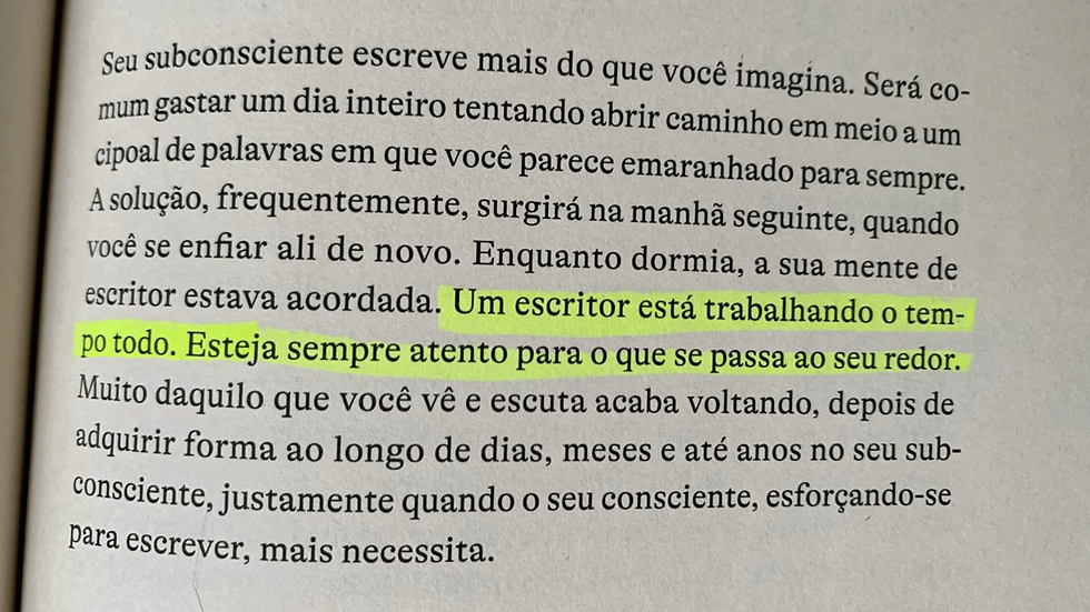 Foto de uma das páginas do livro Como escrever bem