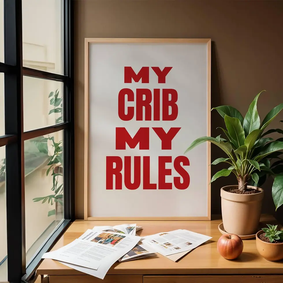 Thumbnail: Typography Poster Hallway Decor Living Room Decor Bedroom Wall Art Man Cave