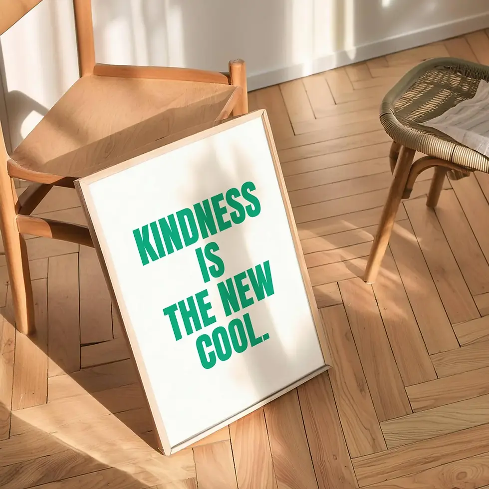 Thumbnail: Kindness Quotes and Sayings Home Wall Art Printable Cool Poster Apartment Aesthe
