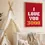 Thumbnail: Trendy Wall Art I Love You 3000 Valentines Day Gift Love Sayings Typography