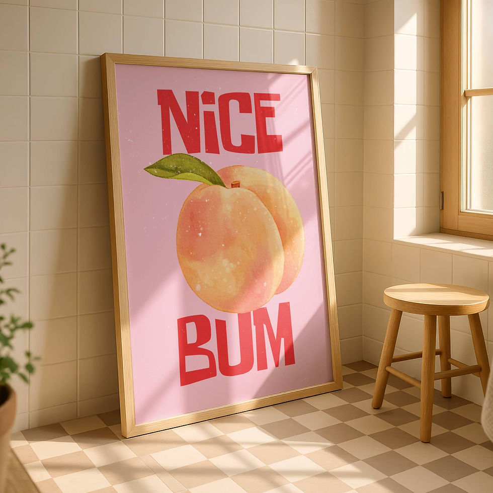 Thumbnail: Funny Bathroom Decor Woman Toilet Decor Bathroom Artwork Funny Restroom Sign