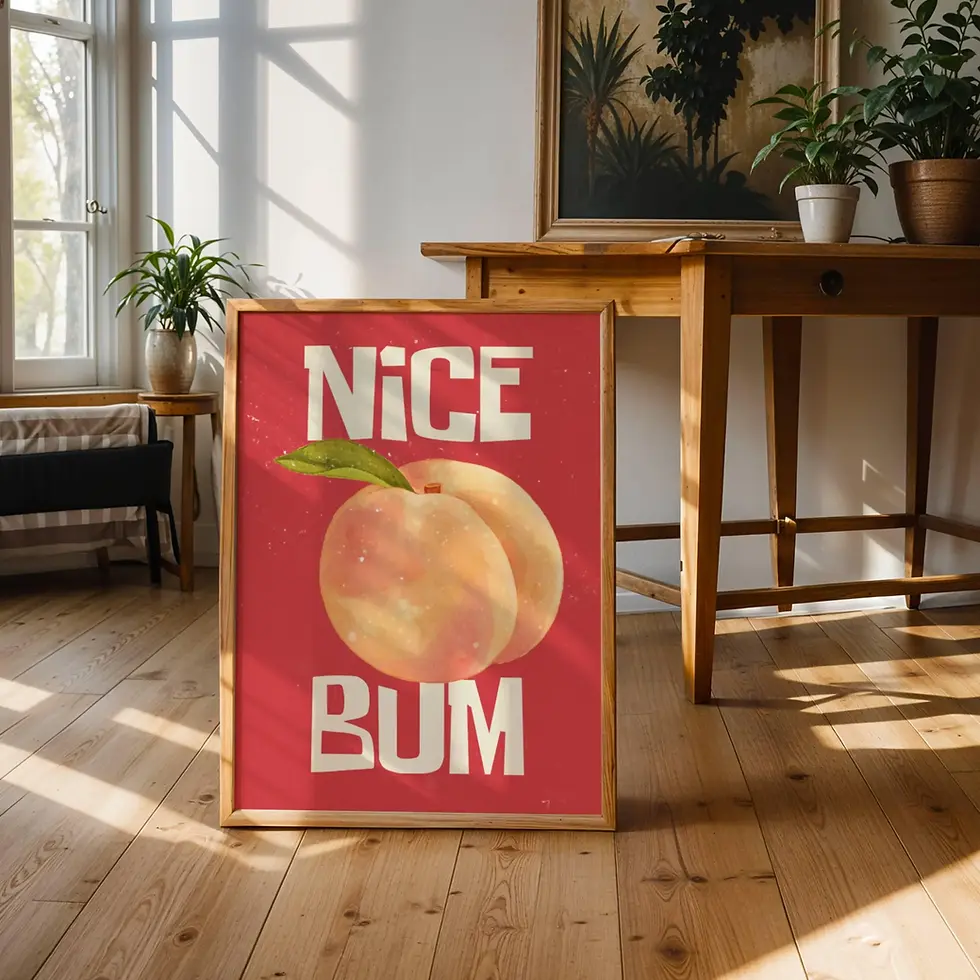 Thumbnail: Powder Room Decor Trendy Modern Bathroom Artwork Colorful Bathroom Decor