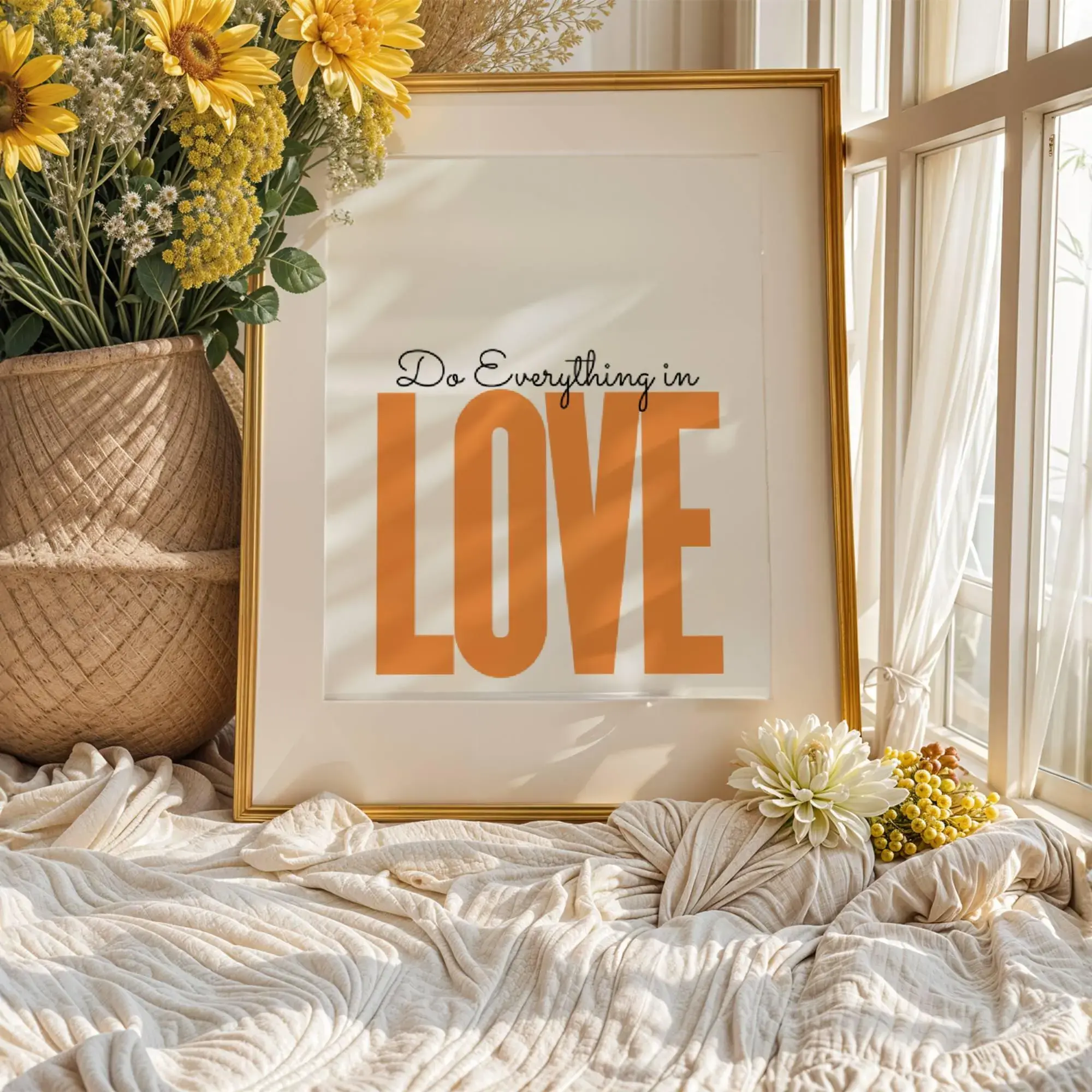 Apartment Aesthetic Decor Love Typography Poster Preppy Room Decor Maximalist