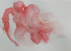 12,5x17,5 cm. Watercolor on paper, 2020.