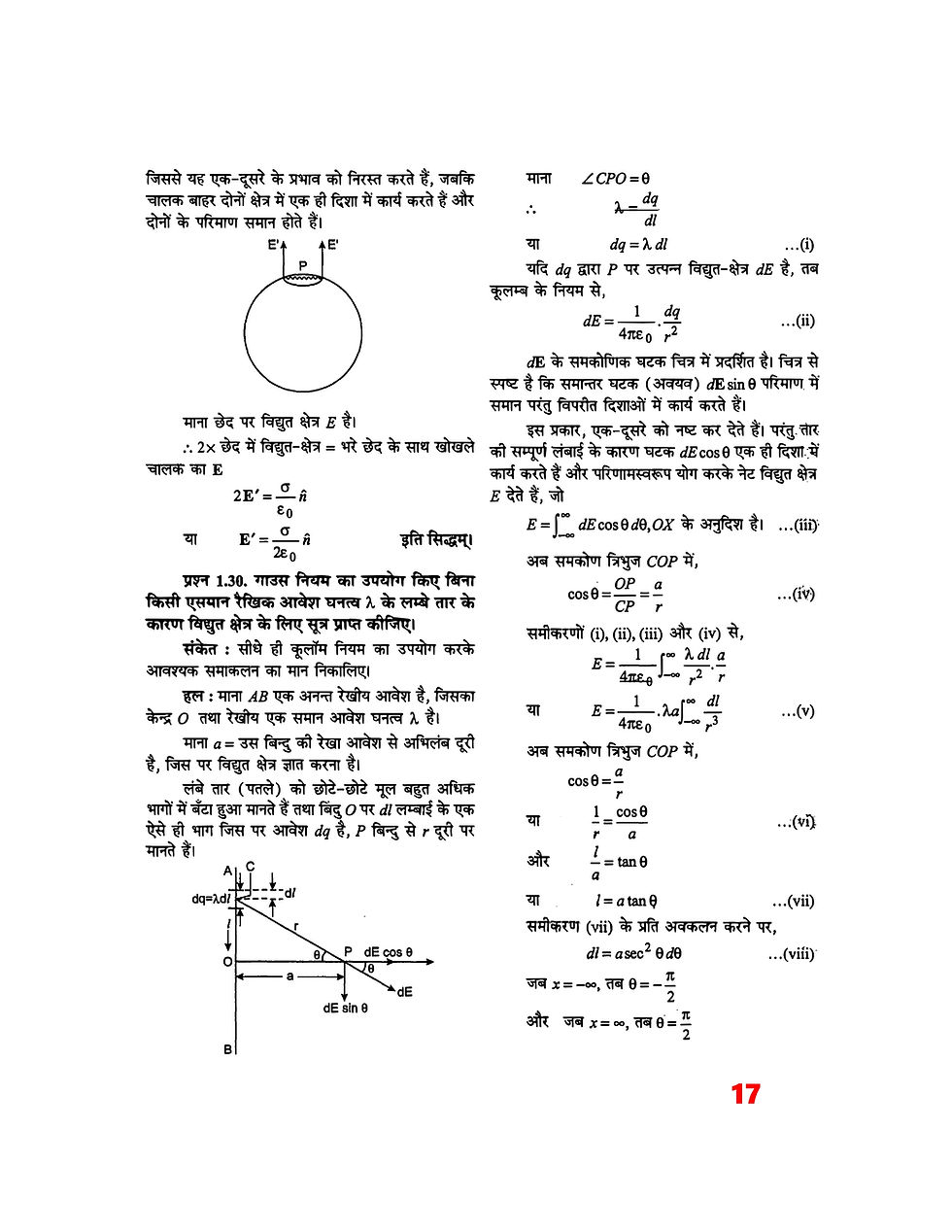 Physics solutions: diagrams and equations