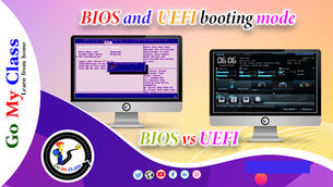 What is BIOS Legacy and UEFI boot mode | Go my class