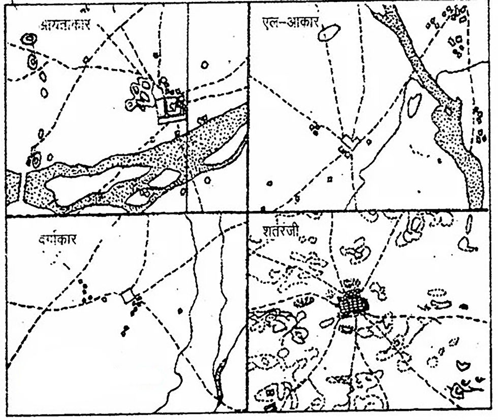 ग्रामीण बस्तियों के विविध प्रकार
