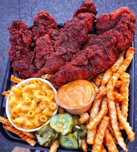 Spicy chicken tenders from local restaurant