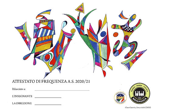attestato artistico clara garesio