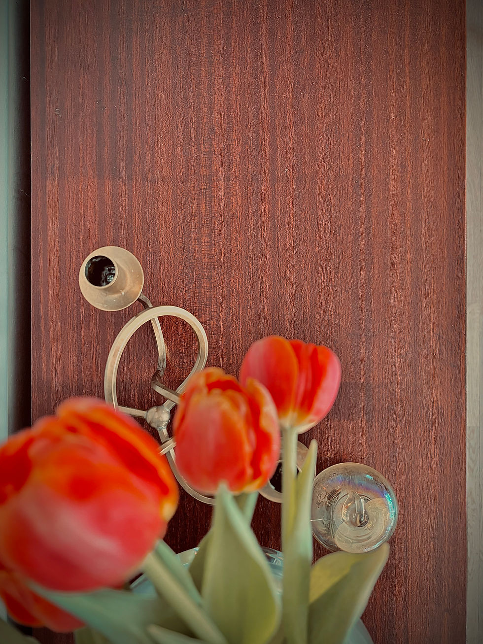 Miniatyrbild: Vintage skänk (mini sideboard) i mahogny 