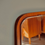 Miniatyrbild: Vintage spegel i teak 