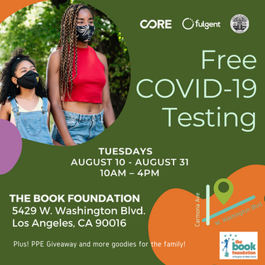 FREE POP-UP COVID-19 Testing Site in Mid-City w/ CORE Response