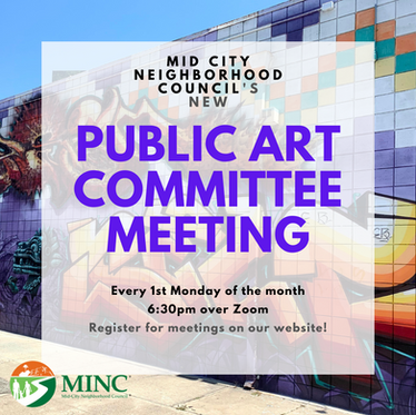 Introduction to our Public Arts Ad Hoc Committee!