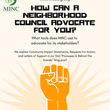 How can the Neighborhood Council advocate for you?