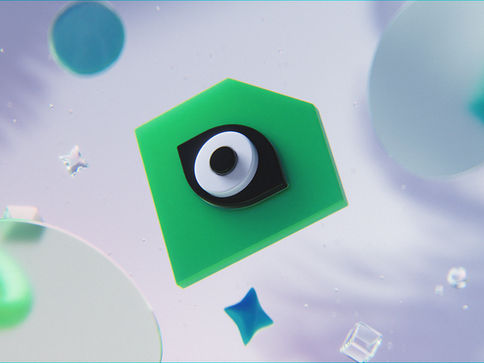 Looksrare website animations, using Cinema 4d