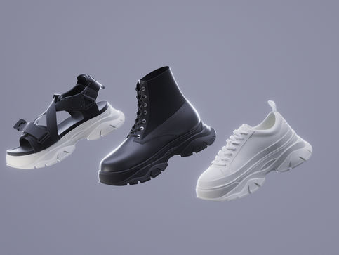 Pedro shoes commercial, Cinema 4D