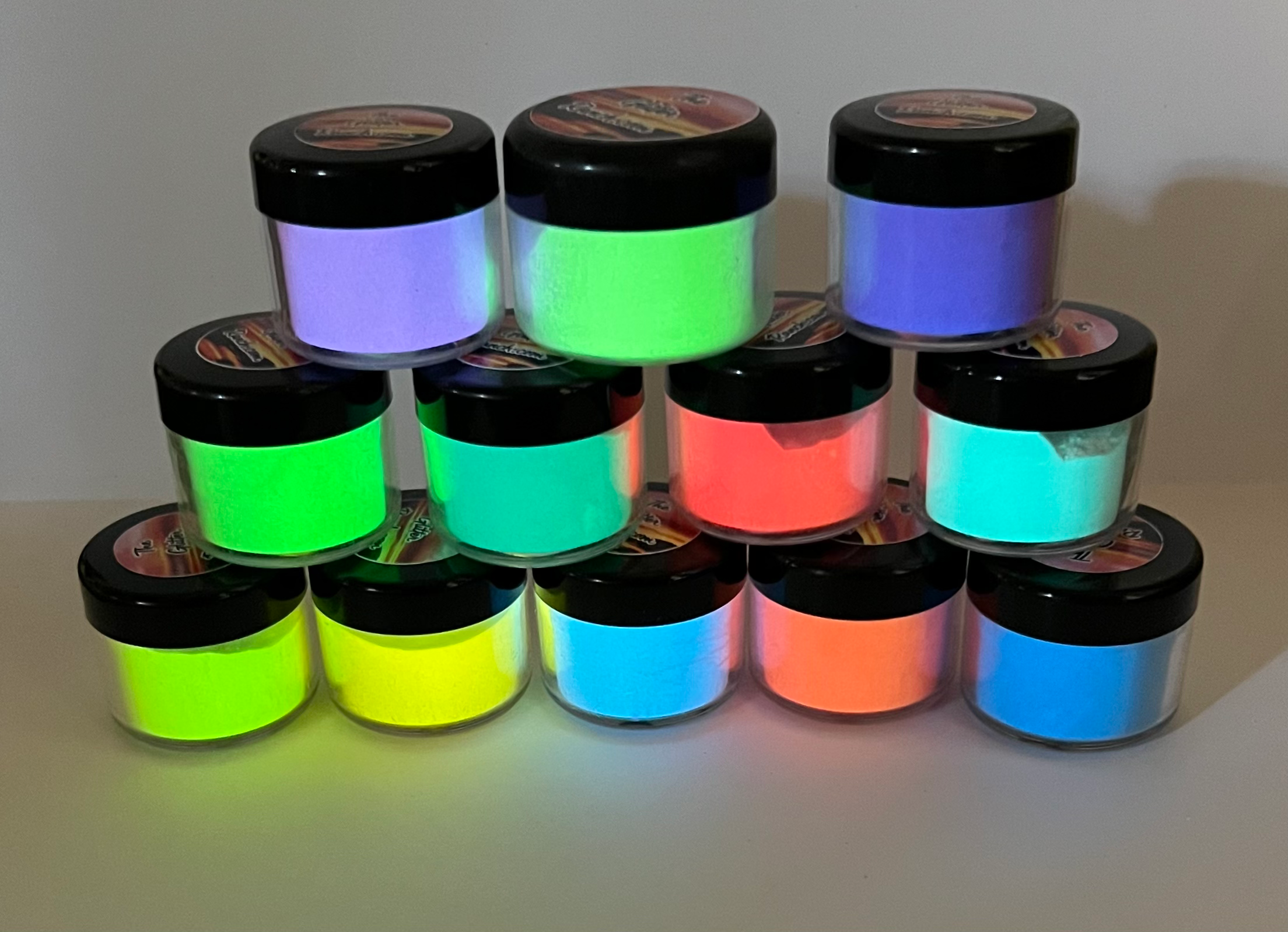 12 Glow Powder Bundle
