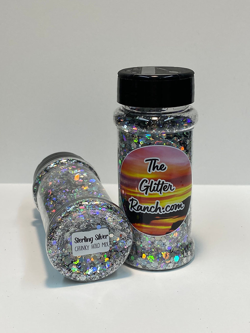 Sterling Silver Chunky Holographic
