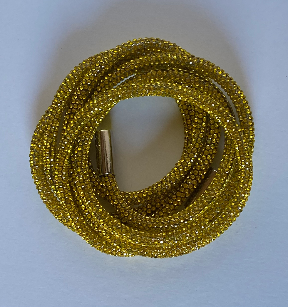 Yellow Sunshine Rhinestone Rope
