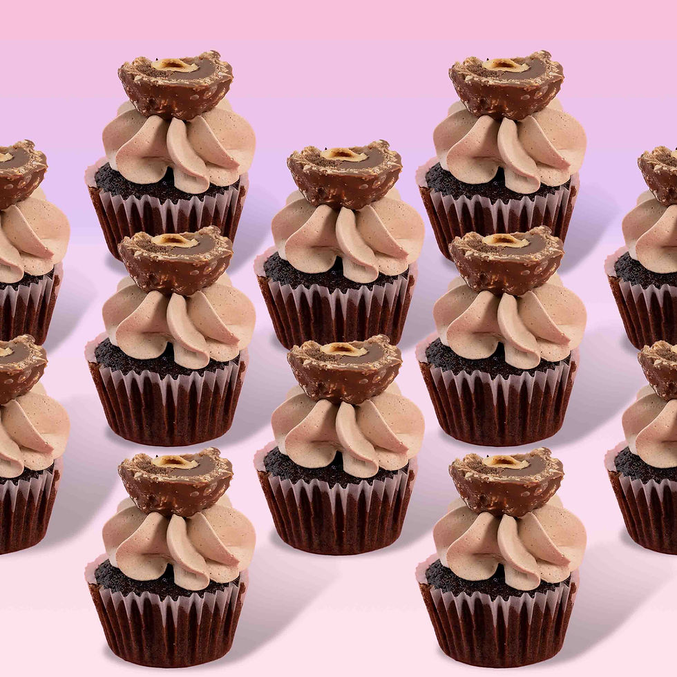 Ferrero Rocher Cupcake