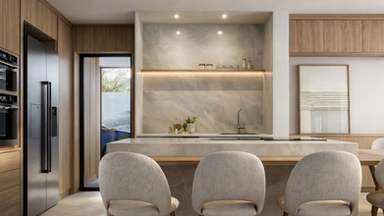 Casa em Cascais, Portugal, aposta em leveza contemporânea e integração total dos ambientes