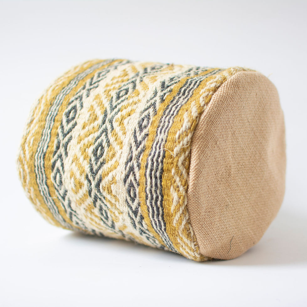 Thumbnail: Varaaz Jute Handwoven Basket Medium