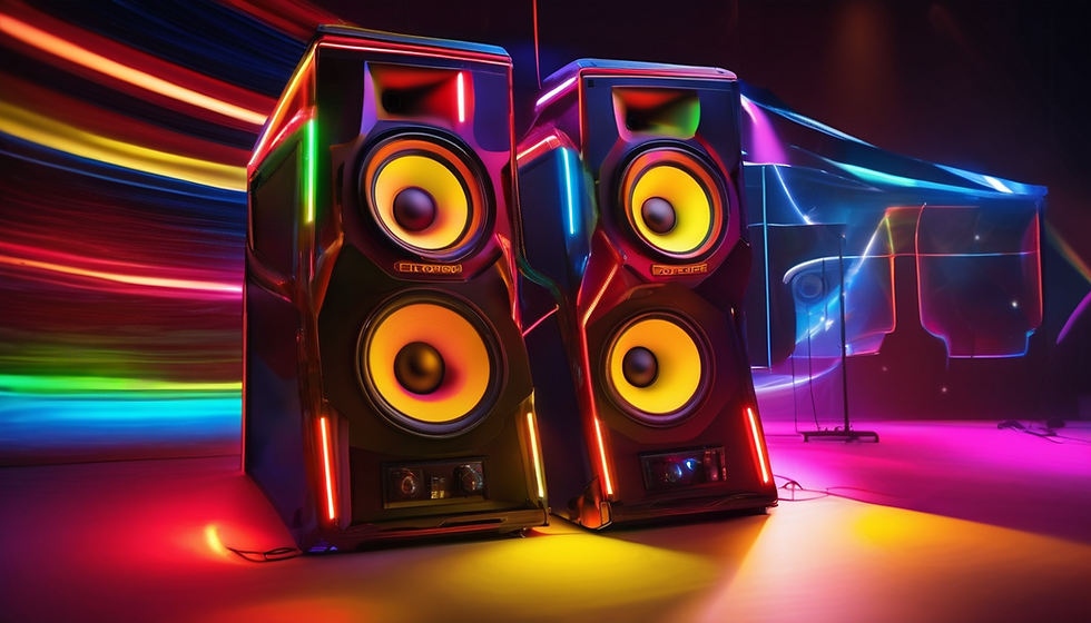 Electrifying Lights and Sound Party