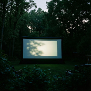 Backyard Cinema Setup