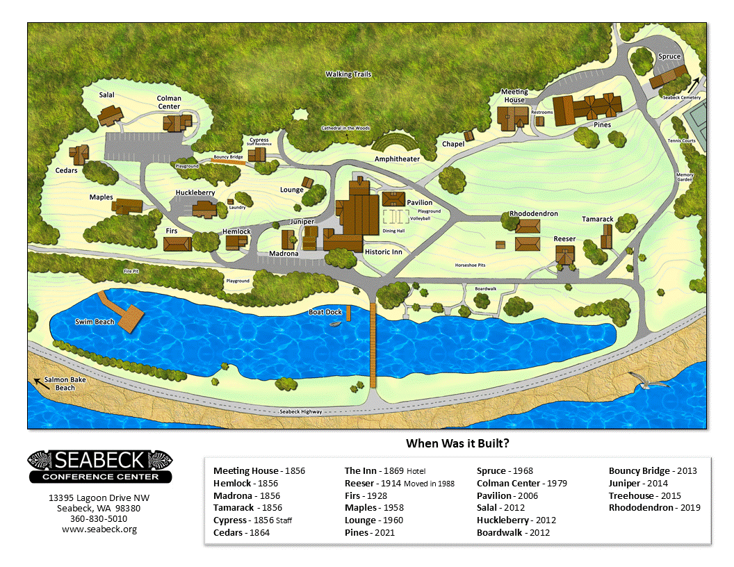 Another Campus Map of Seabeck