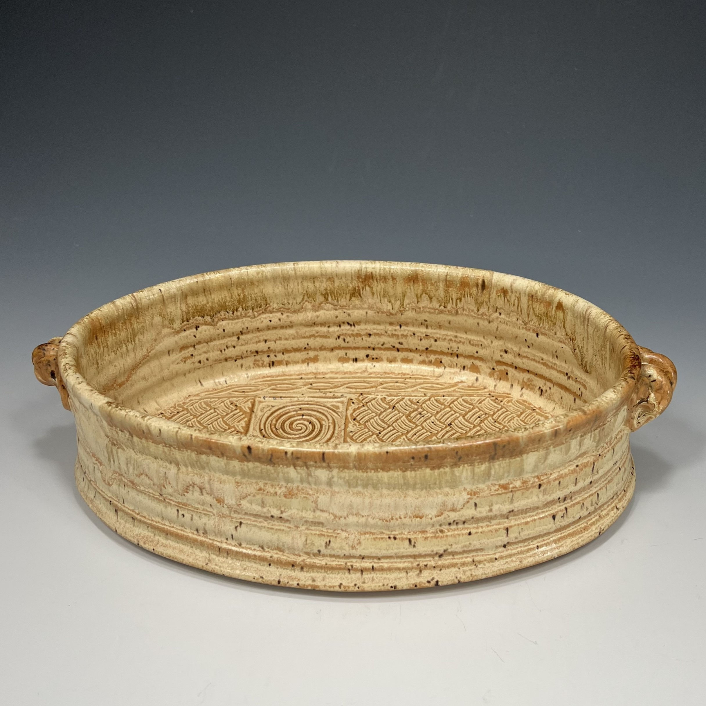 Oval Casserole & Serving Piece