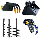 Our mini loader attachments