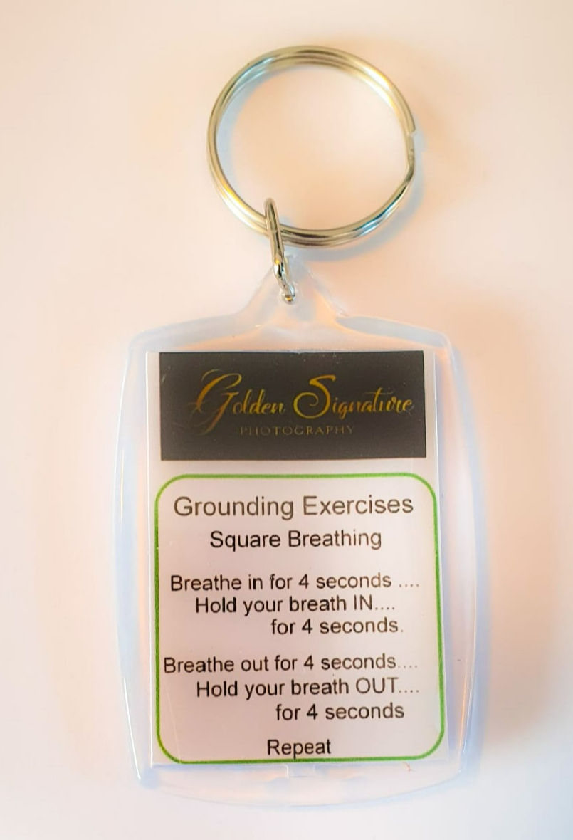 Thumbnail: Mindfulness 5 Senses Grounding Keychain