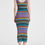 縮圖：Knitted 'Glass Stripe' Dress