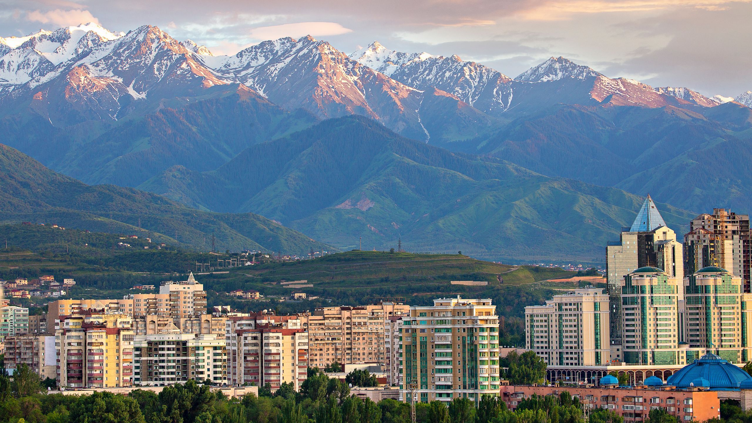 Almaty city view
