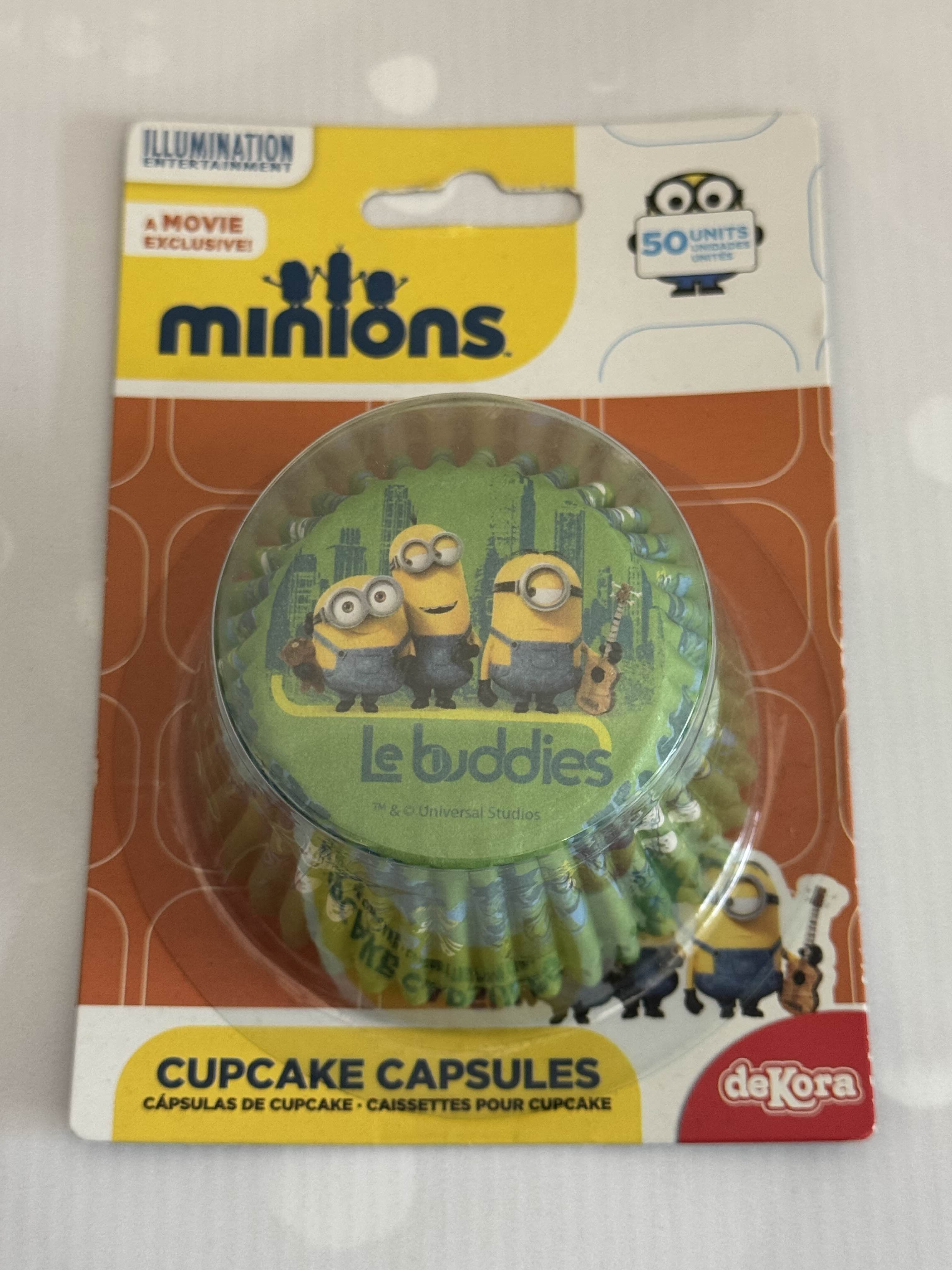 50x minion cupcake cases