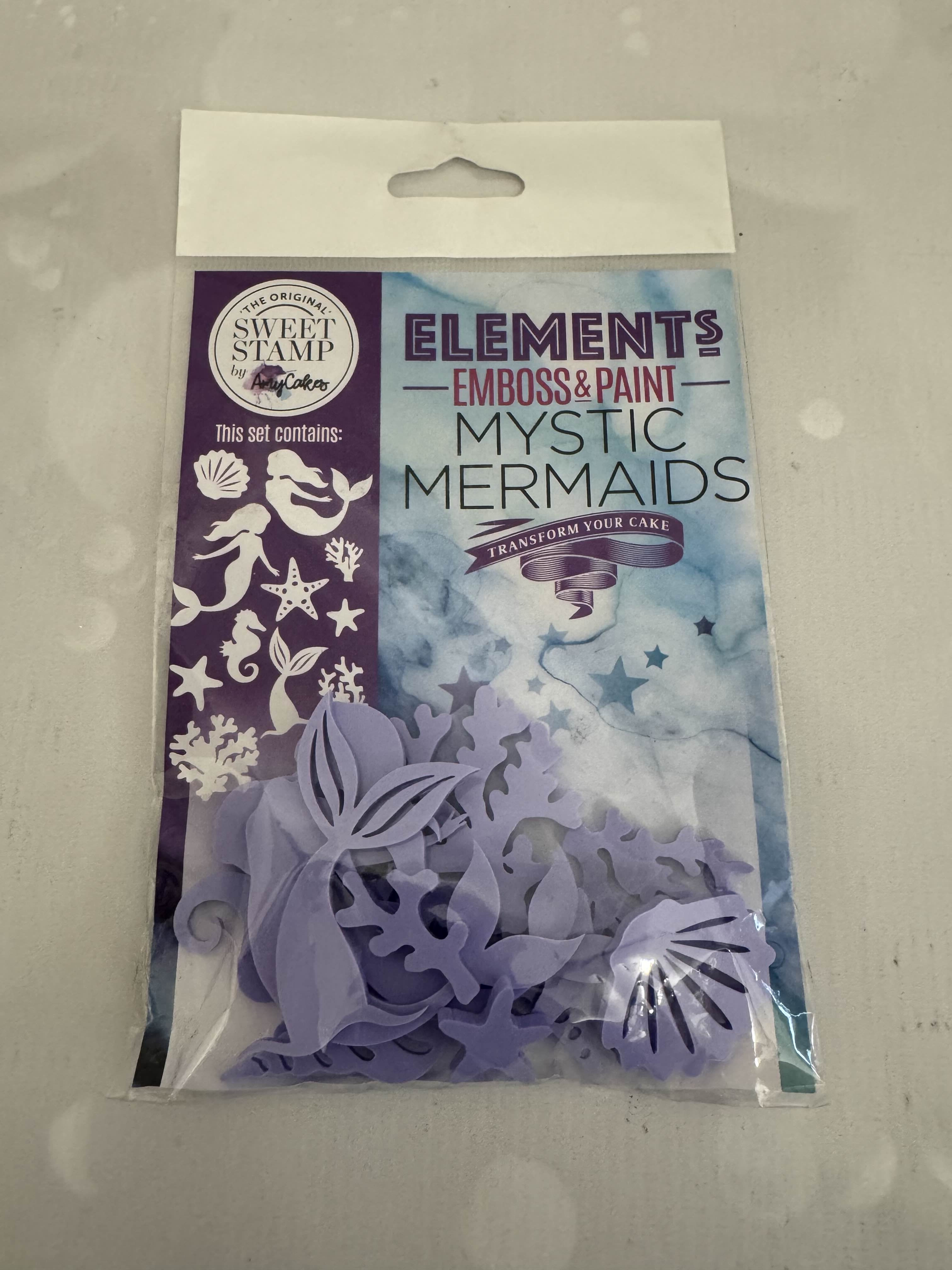 Mystic mermaids emboss