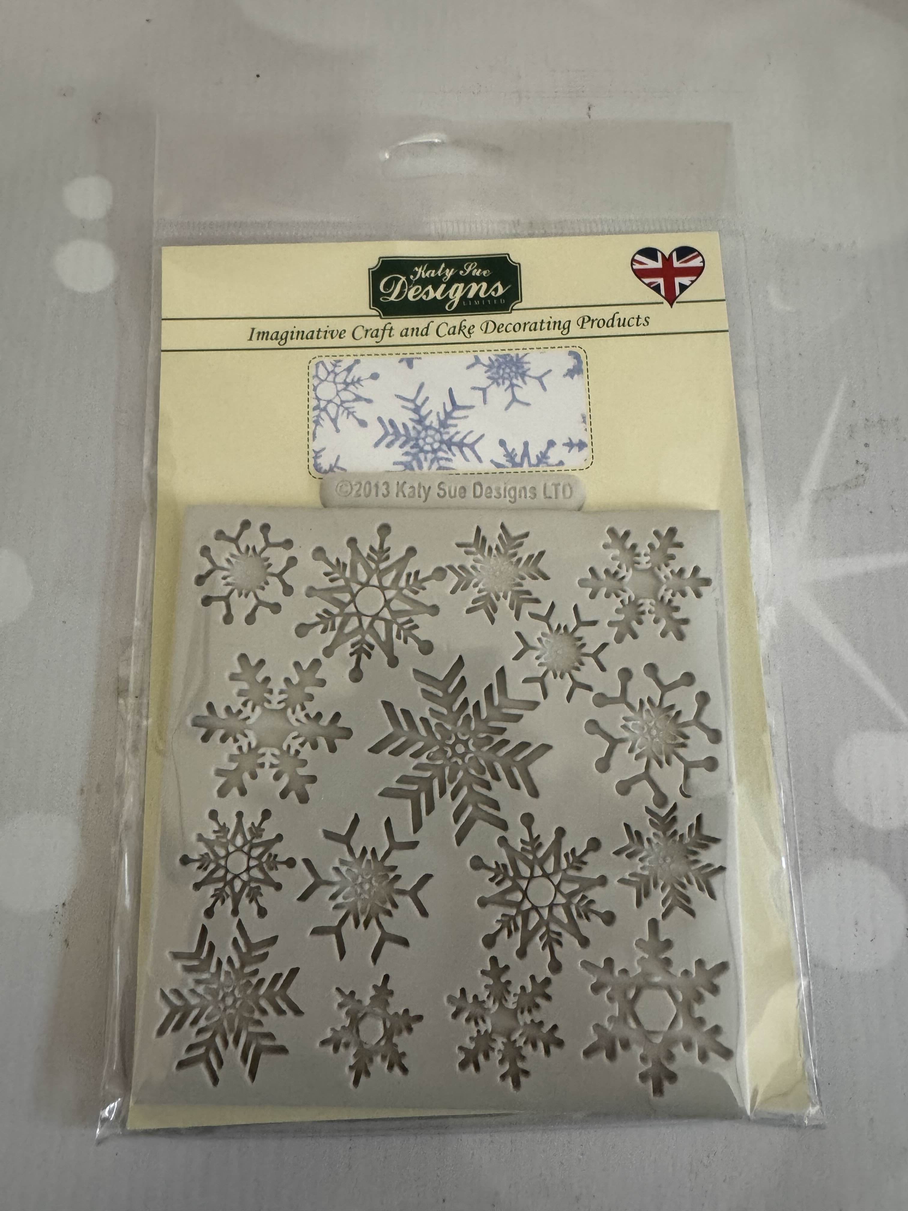 Snowflake silicone mould