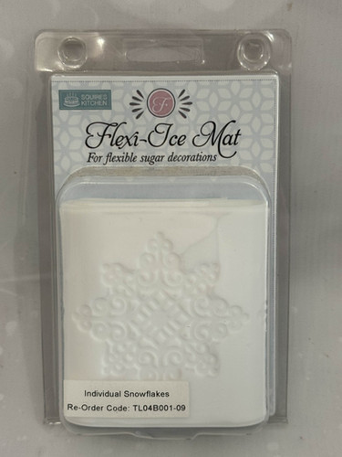 Snowflake Mat Pot Flexi-Ice snowflake Mat | Sussex Sugarcraft