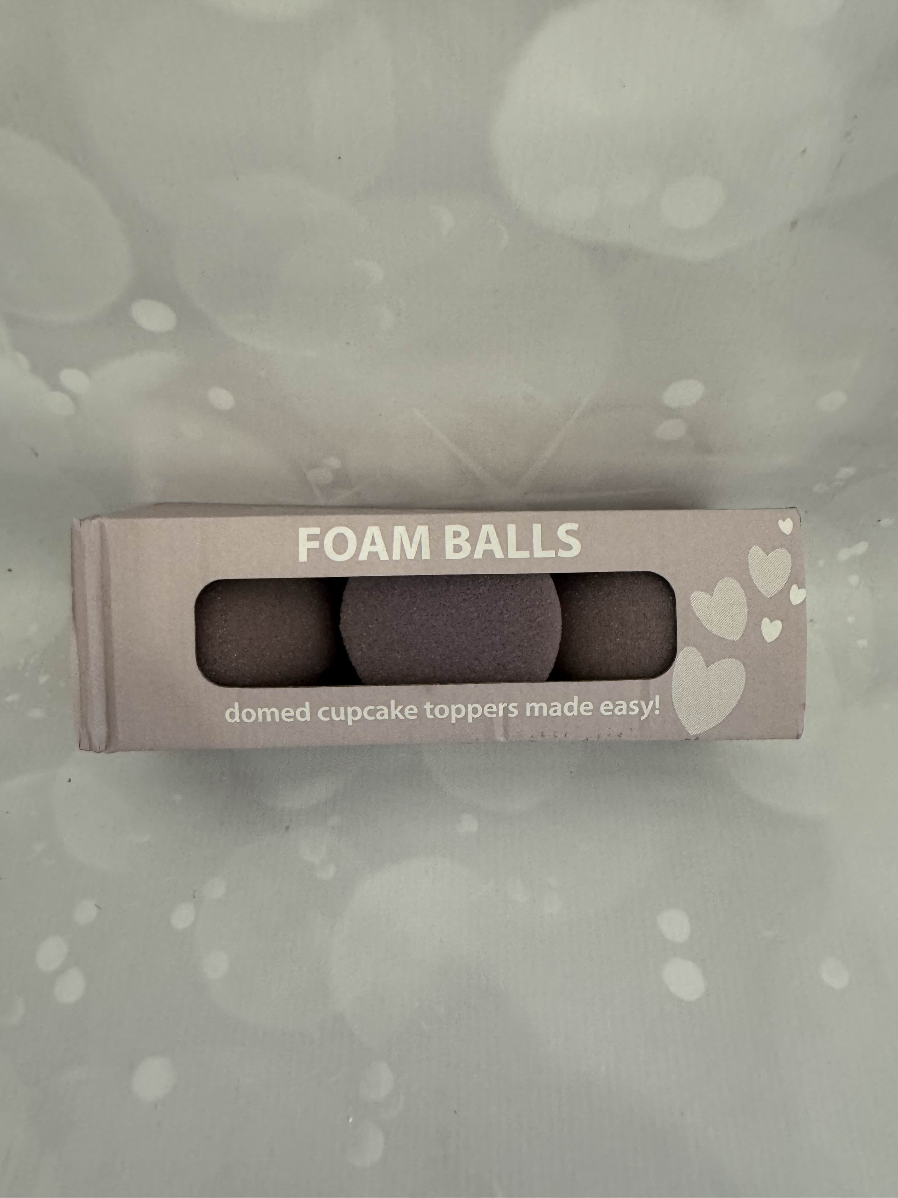 Domed cupcake toppers