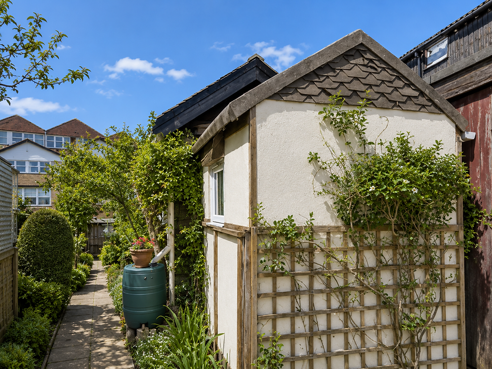 The Island Thames Ditton private secure footbridge access